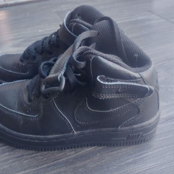 YOUTH NIKE AIR FORCE ONES HIGH TOP - Picture 2 of 5